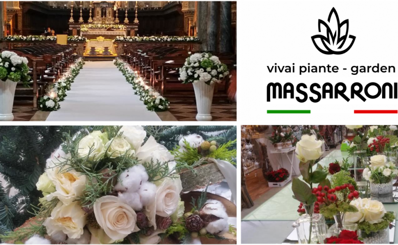 offerta allestimento fiori per chiese cerimonie - occasione realizzazione bouquet da sposa perugia