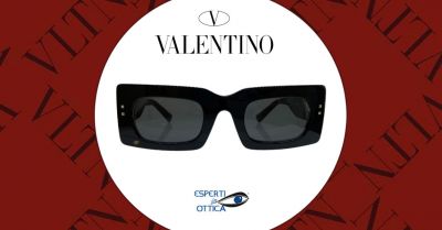 esperti in ottica offerta vendita online occhiali valentino da sole neri modello va4094