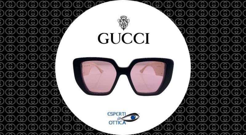 PROMOZIONE VENDITA ONLINE occhiali da sole Gucci GG0956S calibro 54 con Lente rosa – ESPERTI IN OTTICA