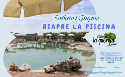 ristorante pizzeria con piscina a fano