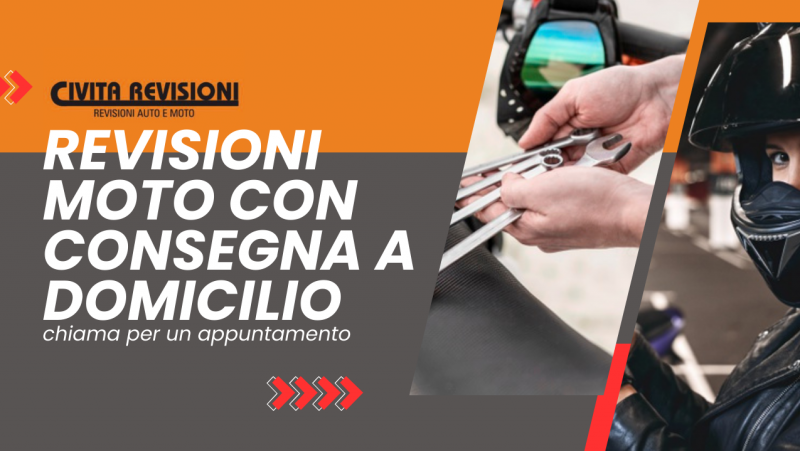 Revisione moto con consegna a domicilio a Civita Castellana