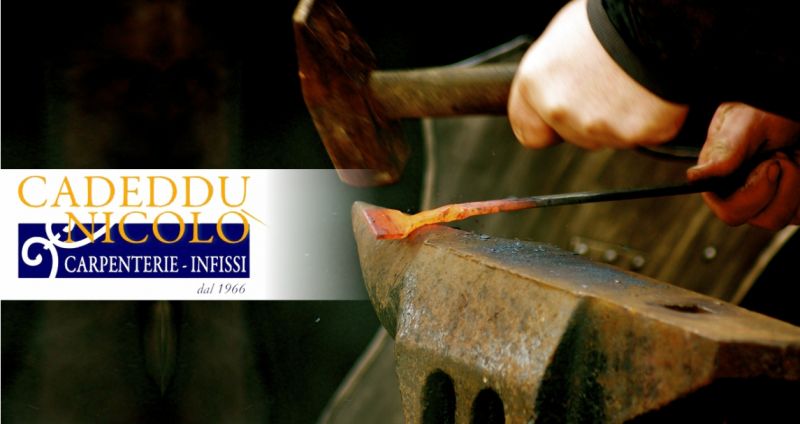 CADEDDU NICOLO - OFFERTA MANUFATTI SU MISURA IN FERRO BATTUTO PER PRIVATI E AZIENDE