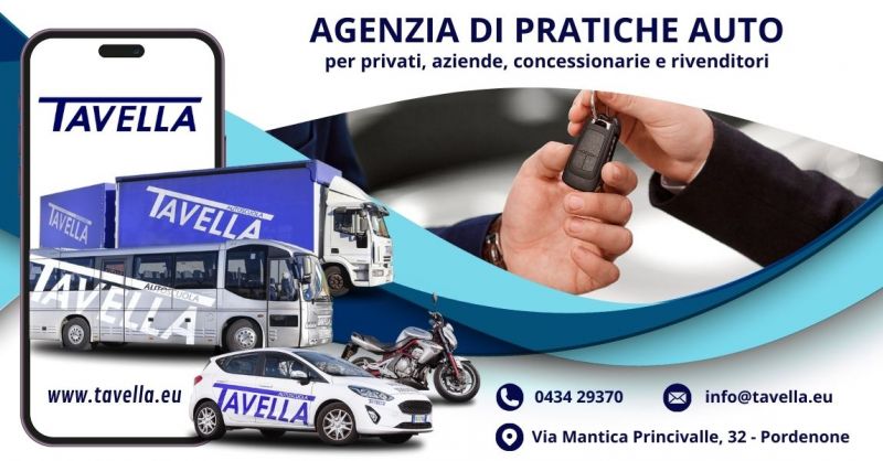 Agenzia con gestione pratiche auto atto di vendita