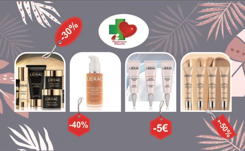 promozione prodotti viso e corpo linea lierac in sconto