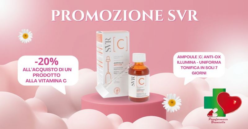 promozione prodotti SVR alla vitamina C