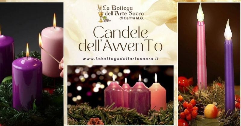 corona con candele dell'avvento