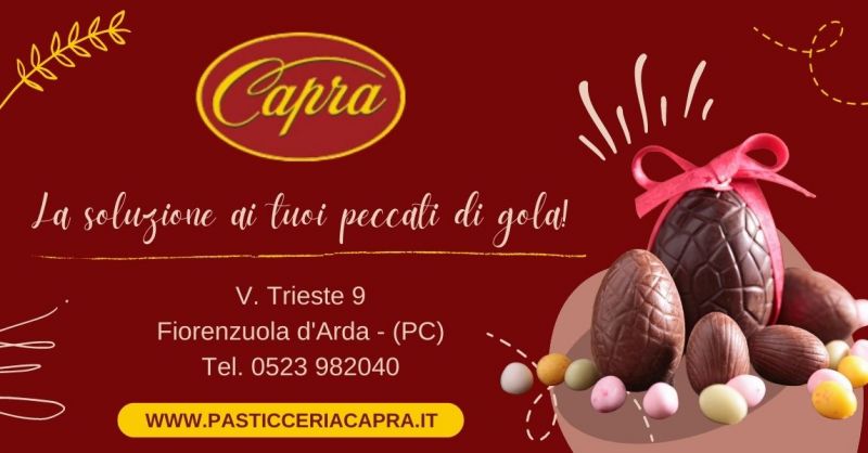 Offerta produzione uova di Pasqua artigianale - Occasione Uova di cioccolato artigianale Piacenza