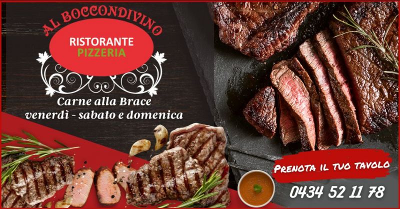 offerta ristorante carne alla brace Pordenone