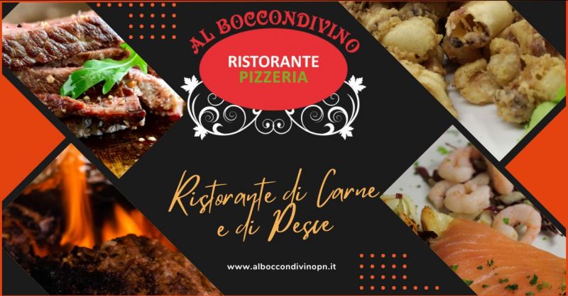  offerta ristorante menu di carne e di pesce Pordenone