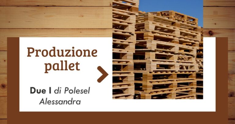 Produzione pallet due i di polesel alessandra pordenone
