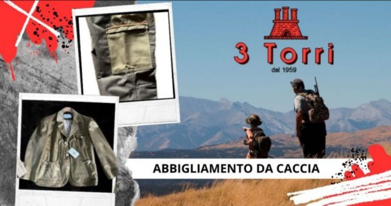 Abbigliamento-tecnico-da-caccia a Firenze da Confezioni 3 Torri