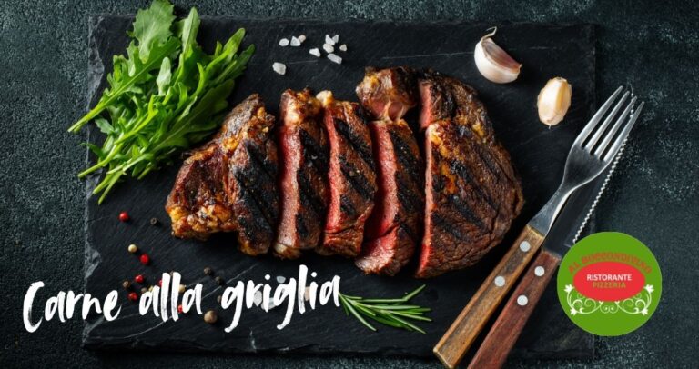 carne alla griglia al ristorante boccondivino