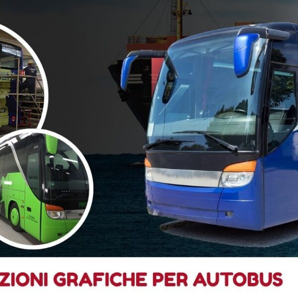 Applicazioni grafiche per autobus da Emilia Car