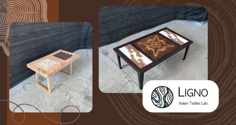 Tavoli di design in legno L' Amico del Legno