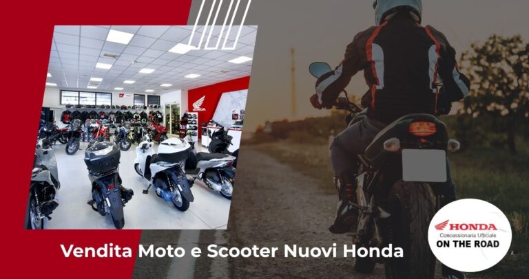 Vendita Moto e Scooter Nuovi Honda a Atessa da On The Road