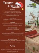 Pranzo di Natale a menù fisso a Fano al Ristorante Pizzeria La Quercia - immagine 2