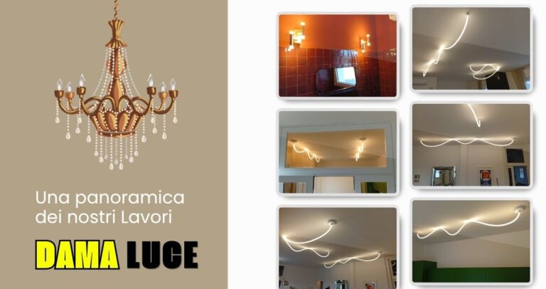 Negozio di lampade e lampadari a Pesaro Urbino da Dama Luce