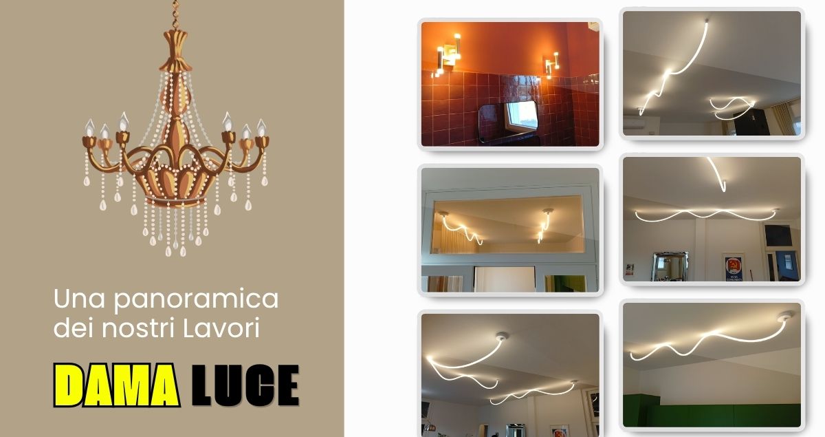 Negozio di lampade e lampadari a Pesaro Urbino da Dama Luce Negozio di lampade e lampadari a Pesaro Urbino da Dama Luce