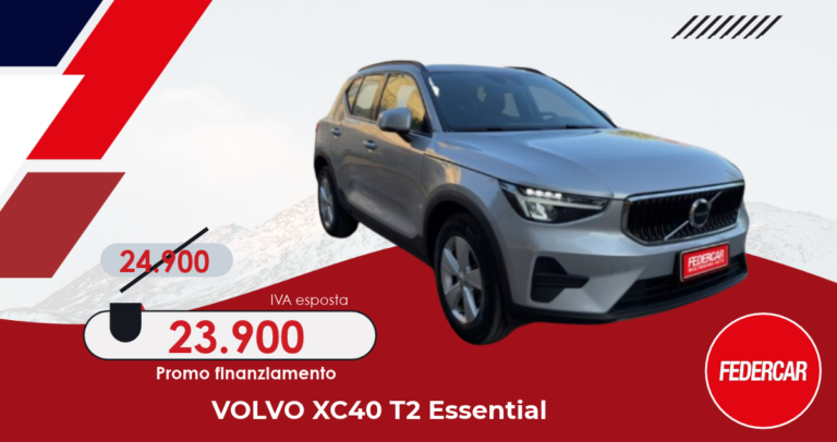 Volvo XC40 T2 Essential in offerta a Lecce da Federcar